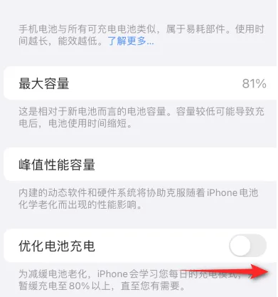 荷塘苹果15维修分享iPhone15充电到80%就充不进电了怎么办 